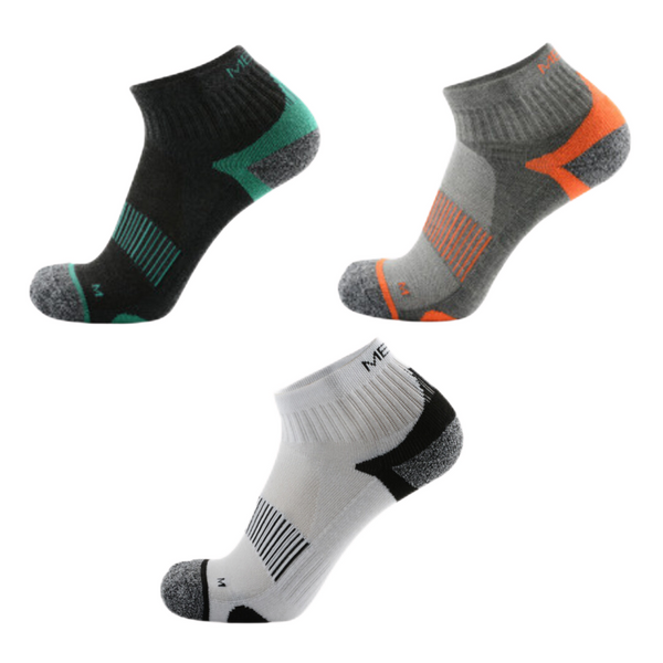 3-Pack Short Terry Sport Socks for Women