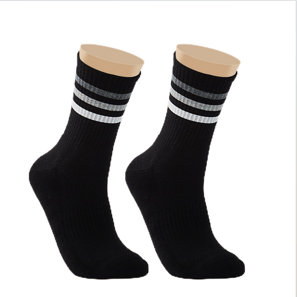 2-Pack Semi-terry Sport Cotton Socks for Men